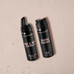 Travel Set of 2: Me & My Curls Mousse + Shine Squad Shine Spray